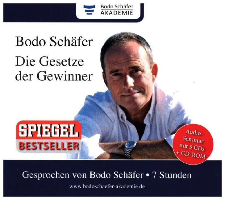 Cover: 9783936135336 | Die Gesetze der Gewinner | Audio-Seminar | Bodo Schäfer | Audio-CD