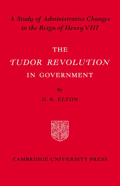 Cover: 9780521092357 | Tudor Revolution in Government | Ben Elton (u. a.) | Taschenbuch