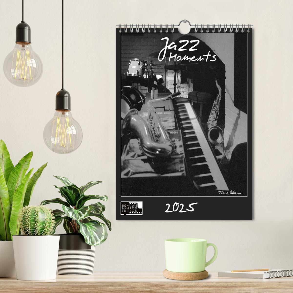 Bild: 9783457060568 | Jazz Moments (Wandkalender 2025 DIN A4 hoch), CALVENDO Monatskalender