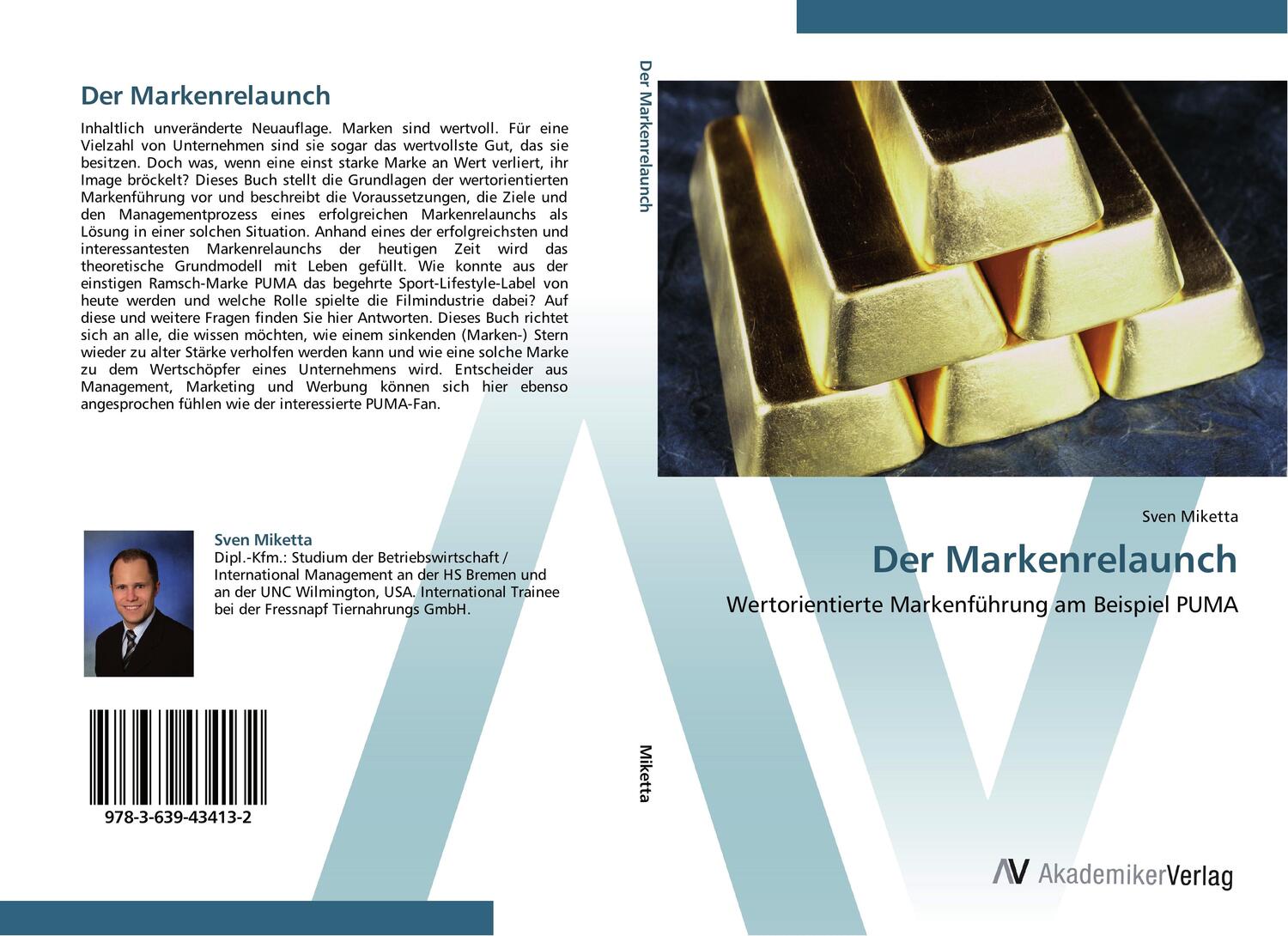 Cover: 9783639434132 | Der Markenrelaunch | Wertorientierte Markenführung am Beispiel PUMA