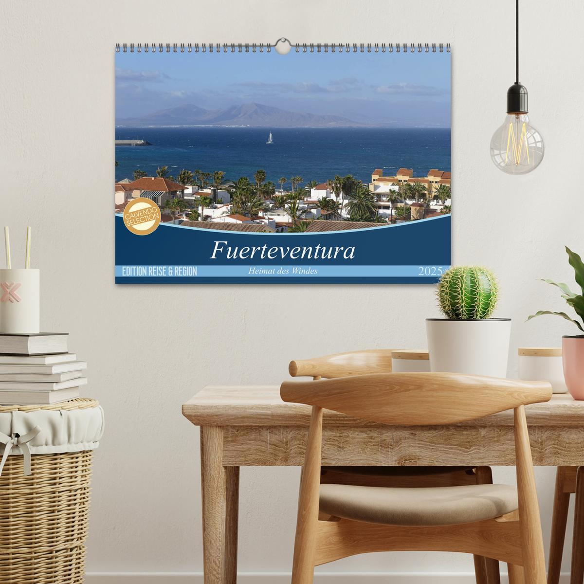 Bild: 9783435406753 | Fuerteventura - Heimat des Windes (Wandkalender 2025 DIN A3 quer),...