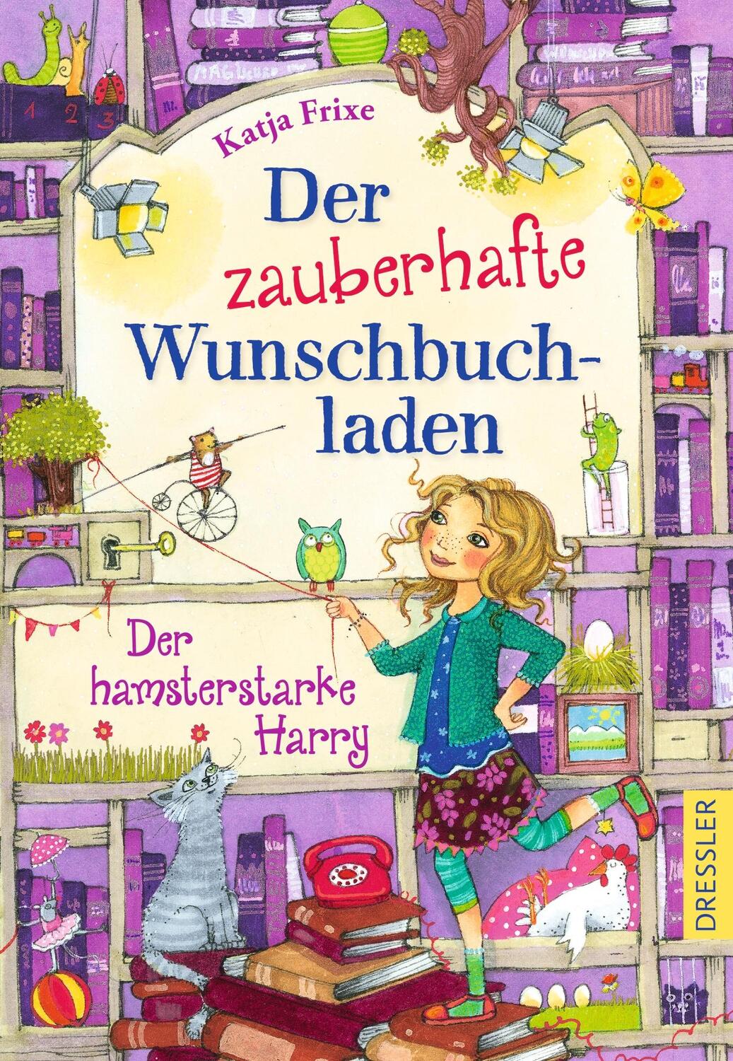 Cover: 9783791500430 | Der zauberhafte Wunschbuchladen 2. Der hamsterstarke Harry | Band 2