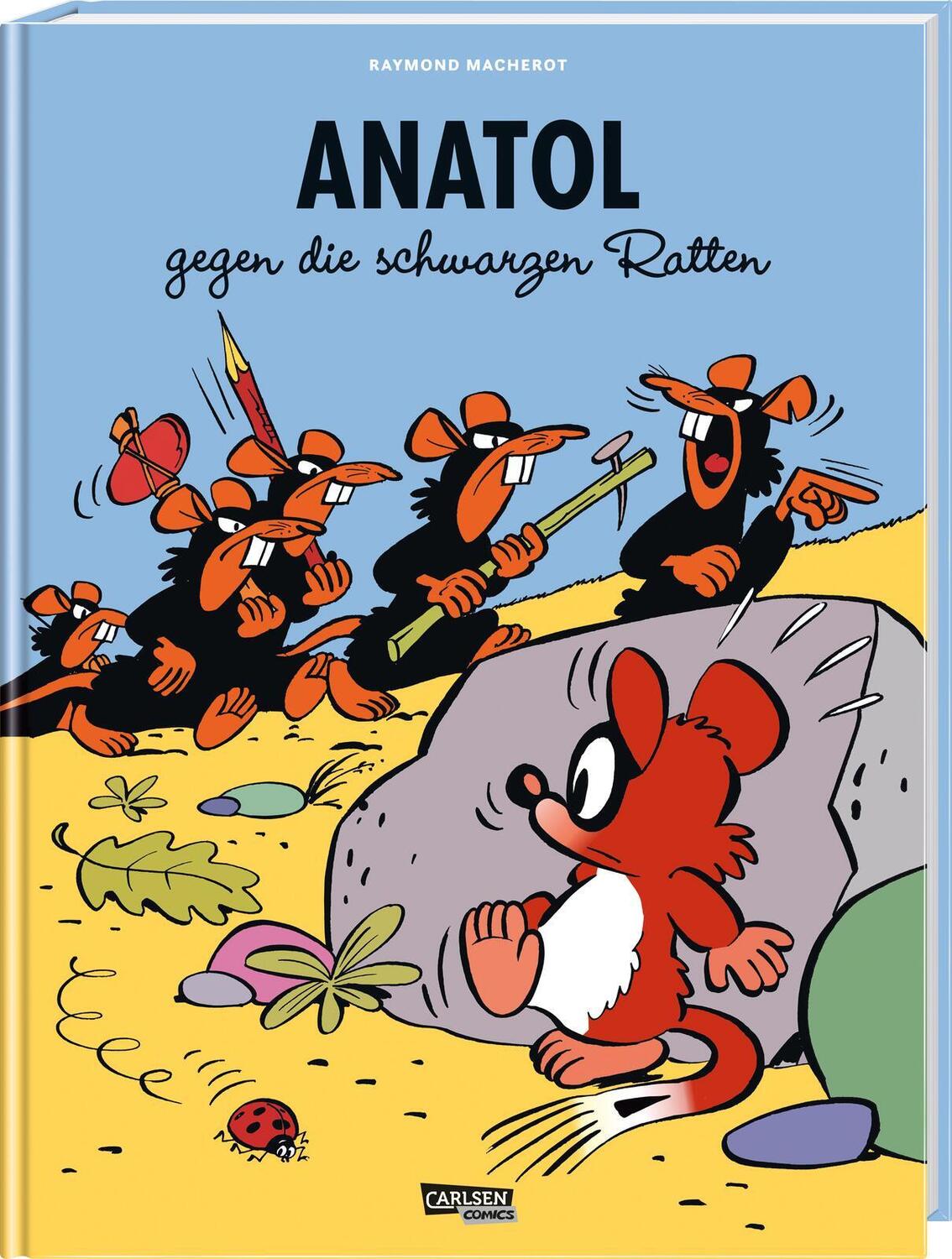 Cover: 9783551711021 | Anatol gegen die schwarzen Ratten | Raymond Macherot | Buch | 96 S.