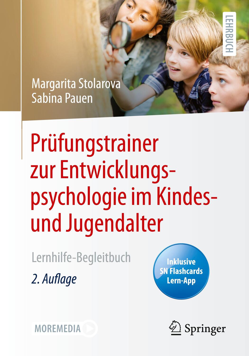 Cover: 9783662647196 | Prüfungstrainer zur Entwicklungspsychologie im Kindes- und Jugendalter