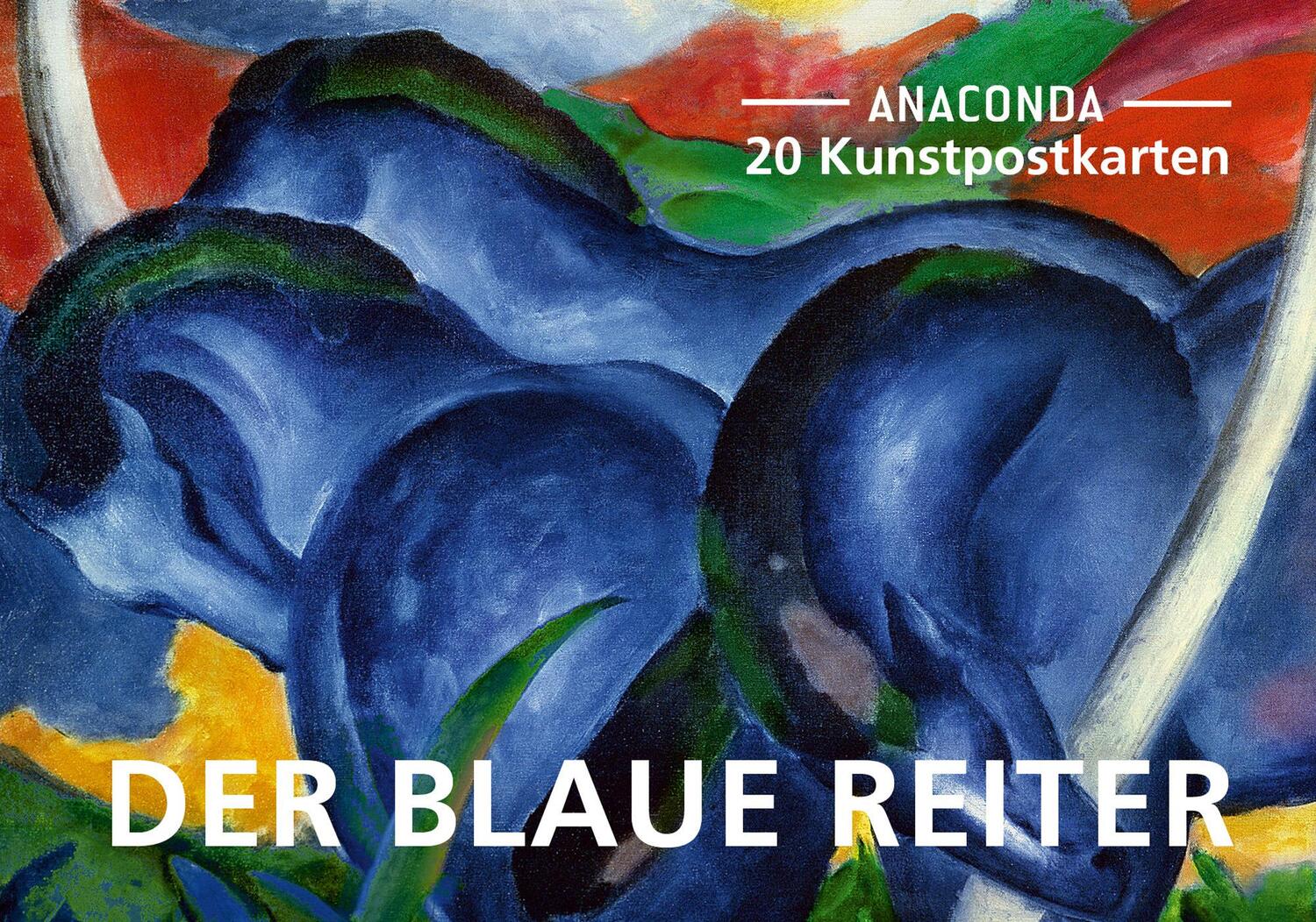 Cover: 9783730611319 | Postkarten-Set Der Blaue Reiter | Anaconda Verlag | Taschenbuch | 2022