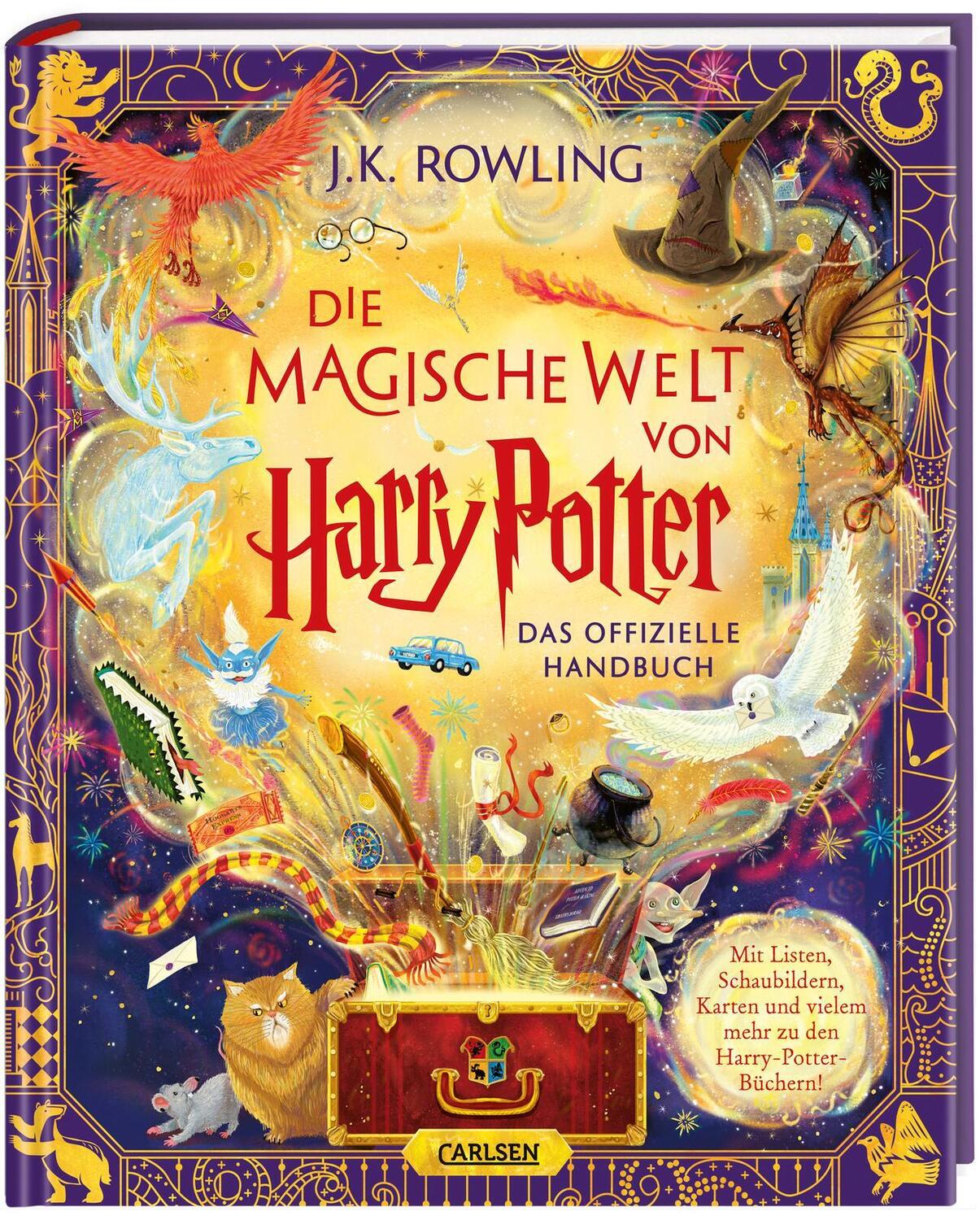 Cover: 9783551557520 | Die magische Welt von Harry Potter: Das offizielle Handbuch | Rowling