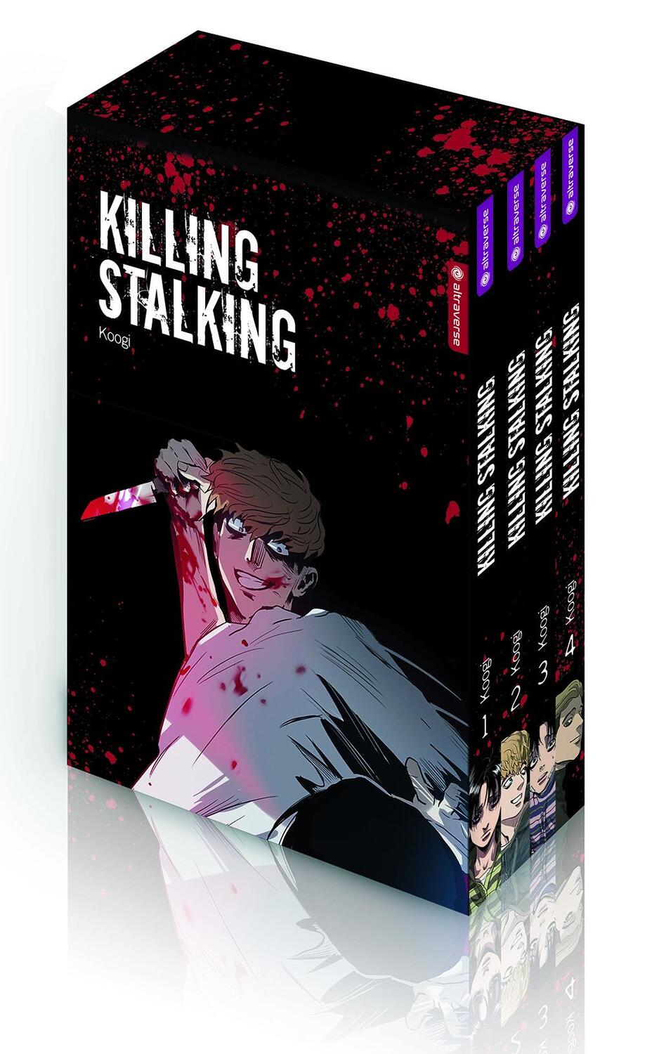 Cover: 9783963587276 | Killing Stalking Season I Complete Box (4 Bände) | Koogi | Taschenbuch