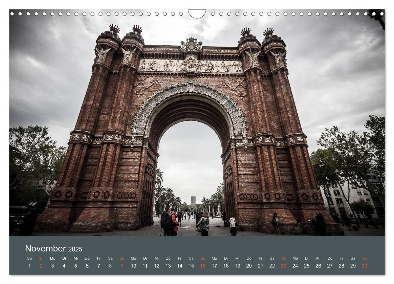 Bild: 9783435611690 | Barcelona - Faszinierende Architektur (Wandkalender 2025 DIN A3...