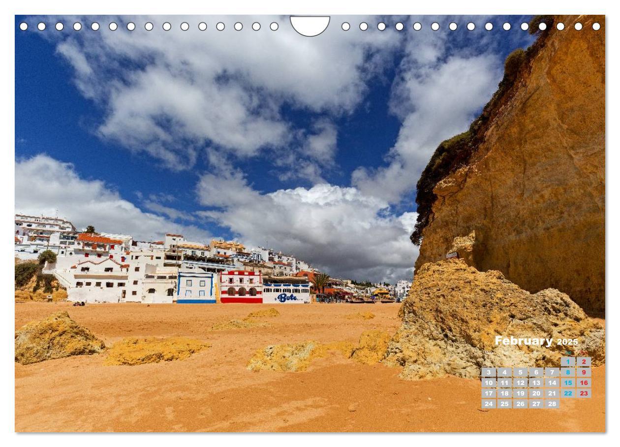 Bild: 9781325951383 | ALGARVE Portugals red coast (Wall Calendar 2025 DIN A4 landscape),...