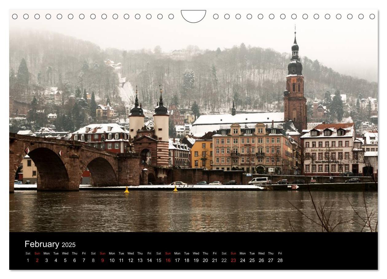 Bild: 9781325958306 | Heidelberg - Views of a City (Wall Calendar 2025 DIN A4 landscape),...