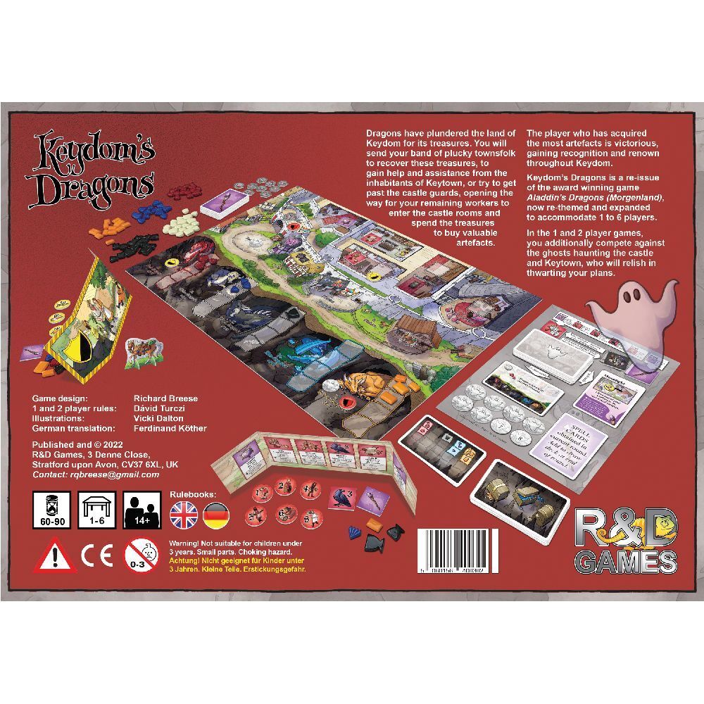 Bild: 5060156400302 | Keydom's Dragons | Richard Breese | Spiel | Karton | 400302 | Deutsch