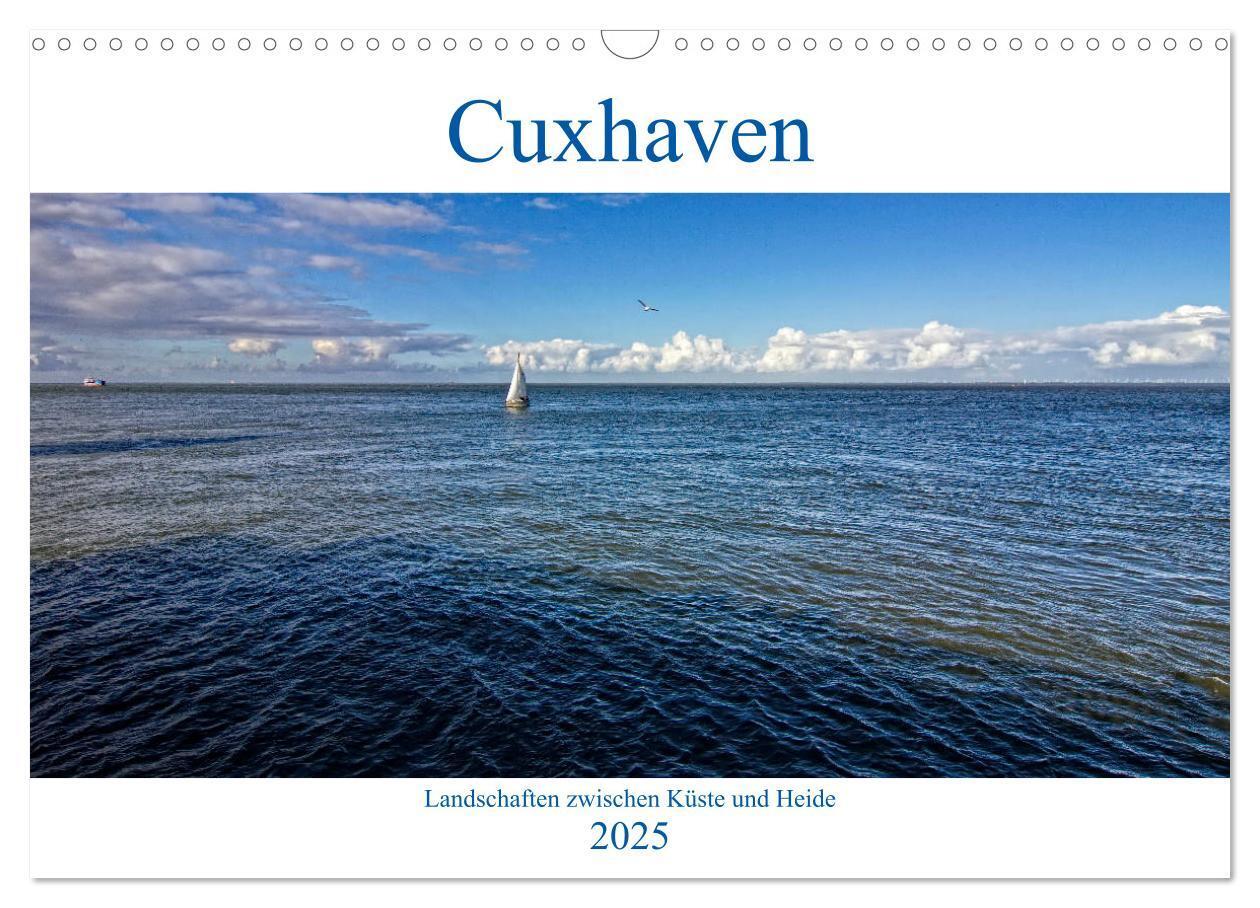 Cover: 9783435428526 | Cuxhaven, Landschaften zwischen Küste und Heide (Wandkalender 2025...