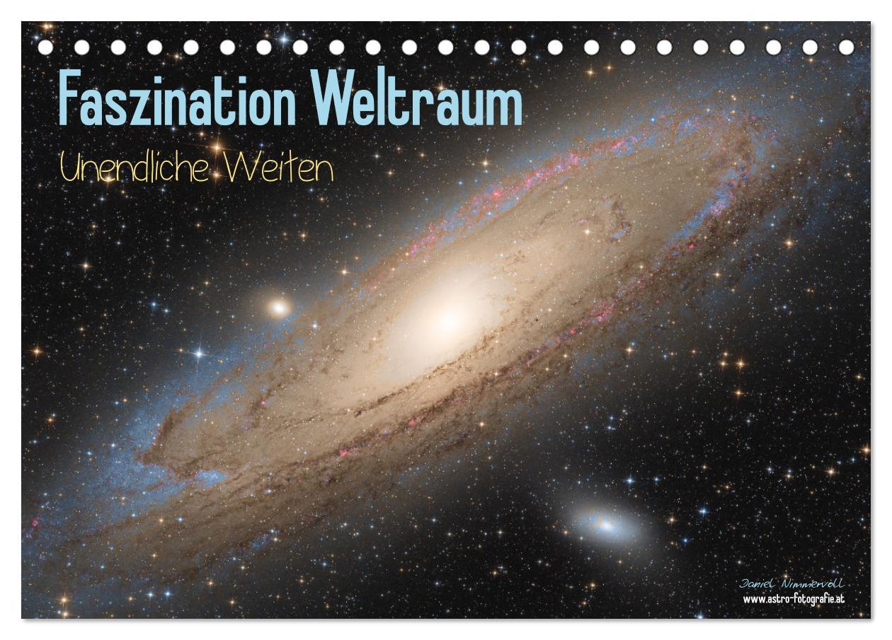 Cover: 9783435019526 | Faszination Weltraum - unendliche Weiten (Tischkalender 2025 DIN A5...