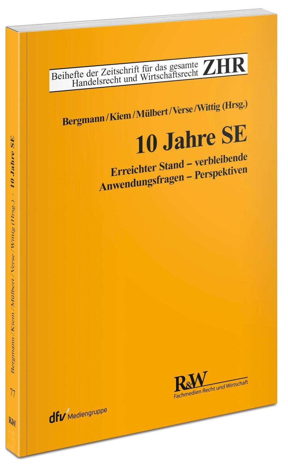 Cover: 9783800516070 | 10 Jahre SE | Taschenbuch | 254 S. | Deutsch | 2015