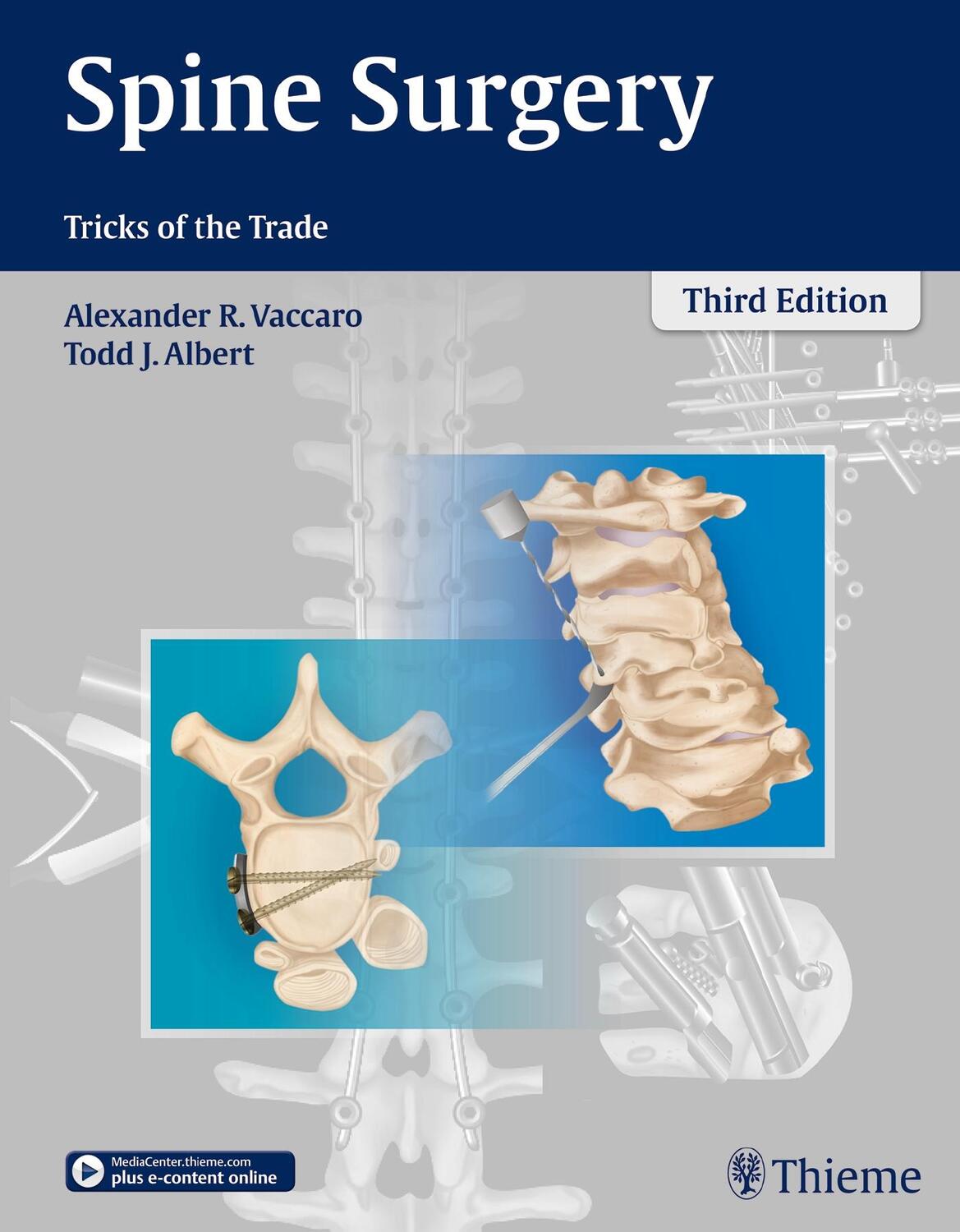 Cover: 9781604068962 | Spine Surgery: Tricks of the Trade | Alexander R. Vaccaro (u. a.)