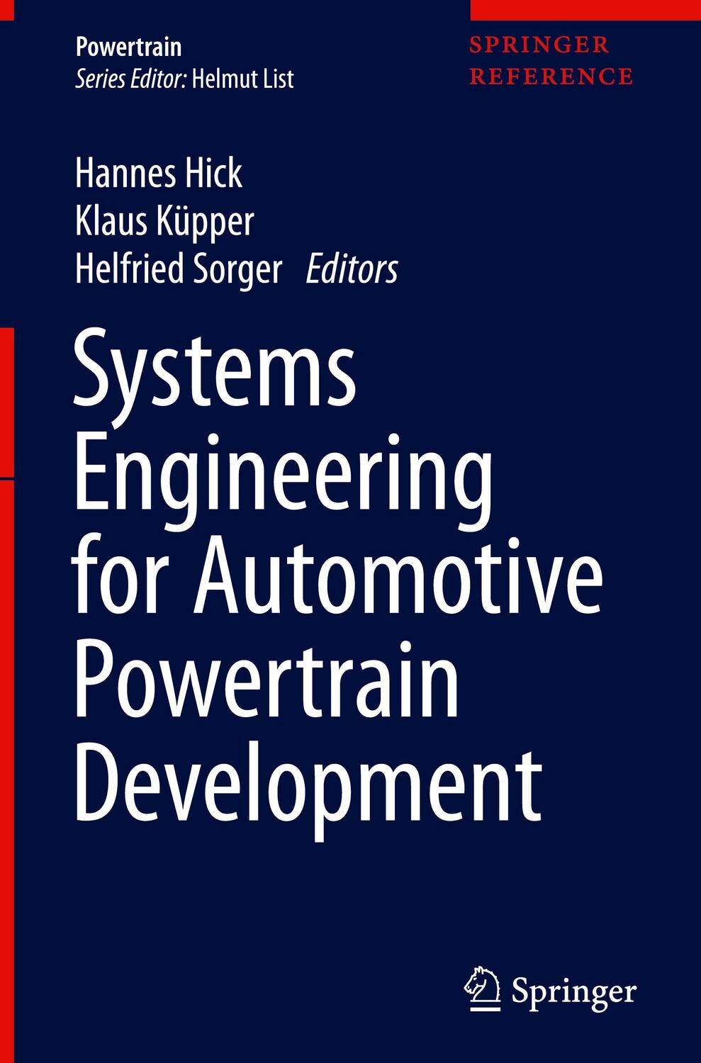 Cover: 9783319996288 | Systems Engineering for Automotive Powertrain Development | Buch | xix