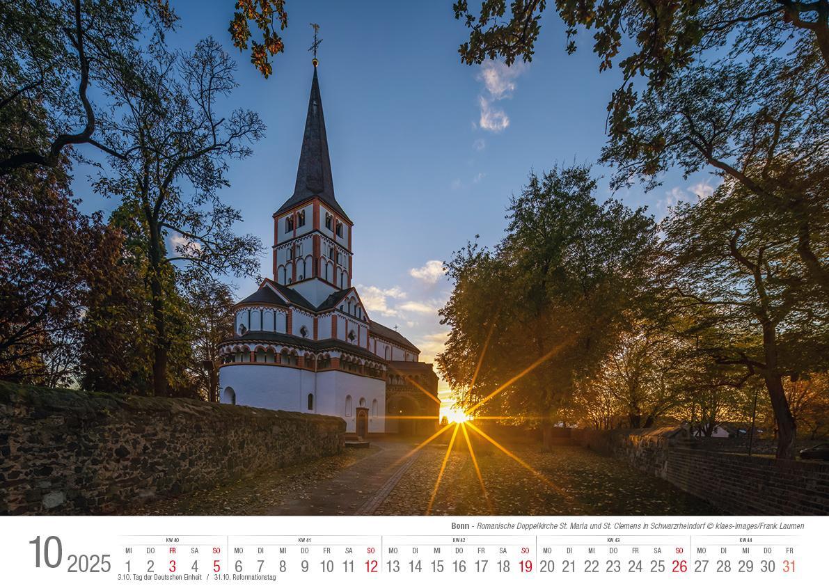 Bild: 9783965352230 | Bonn 2025 Bildkalender A3 quer, spiralgebunden | Holger Klaes | 2025