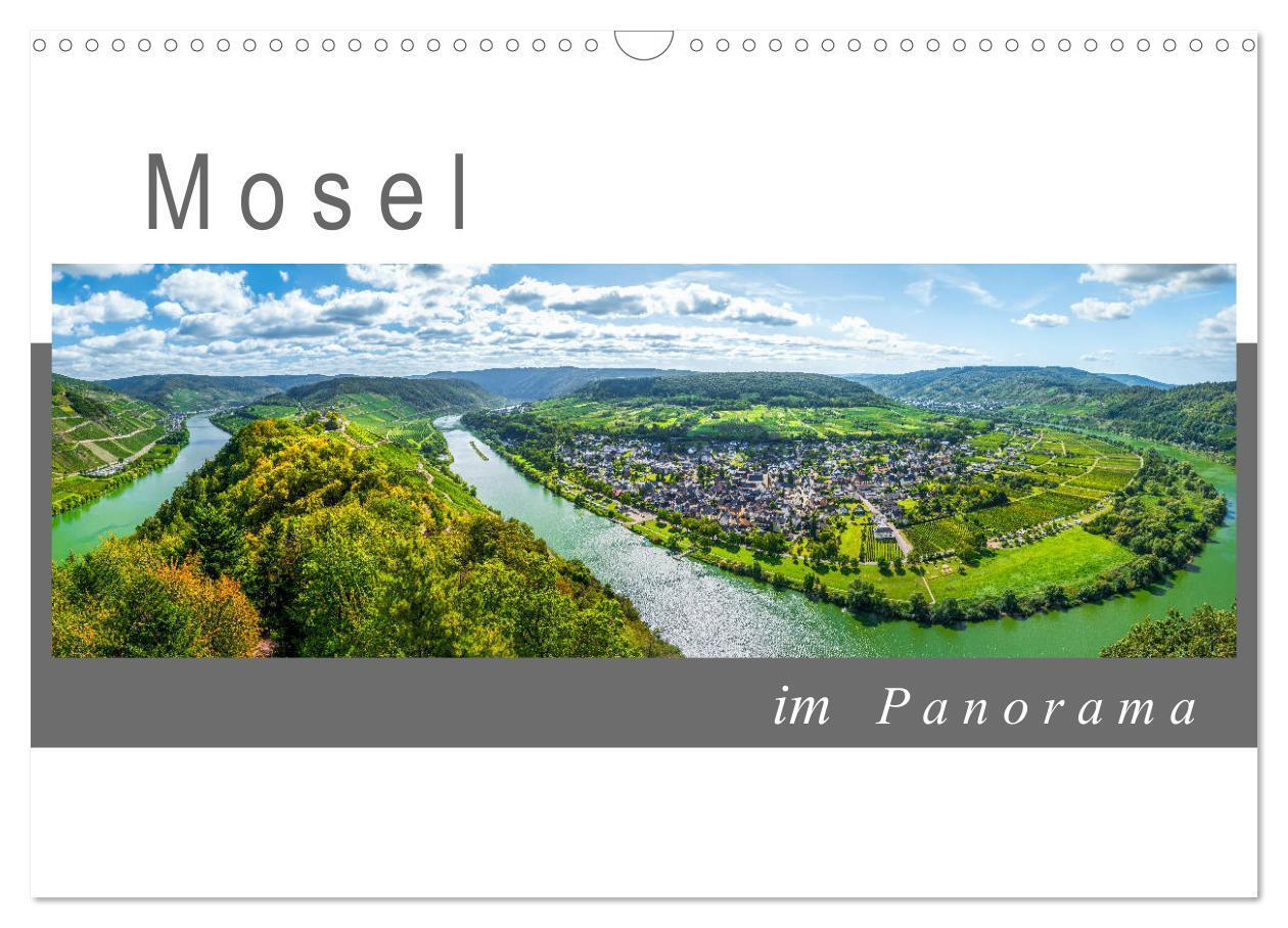 Cover: 9783675563414 | Mosel im Panorama (Wandkalender 2024 DIN A3 quer), CALVENDO...