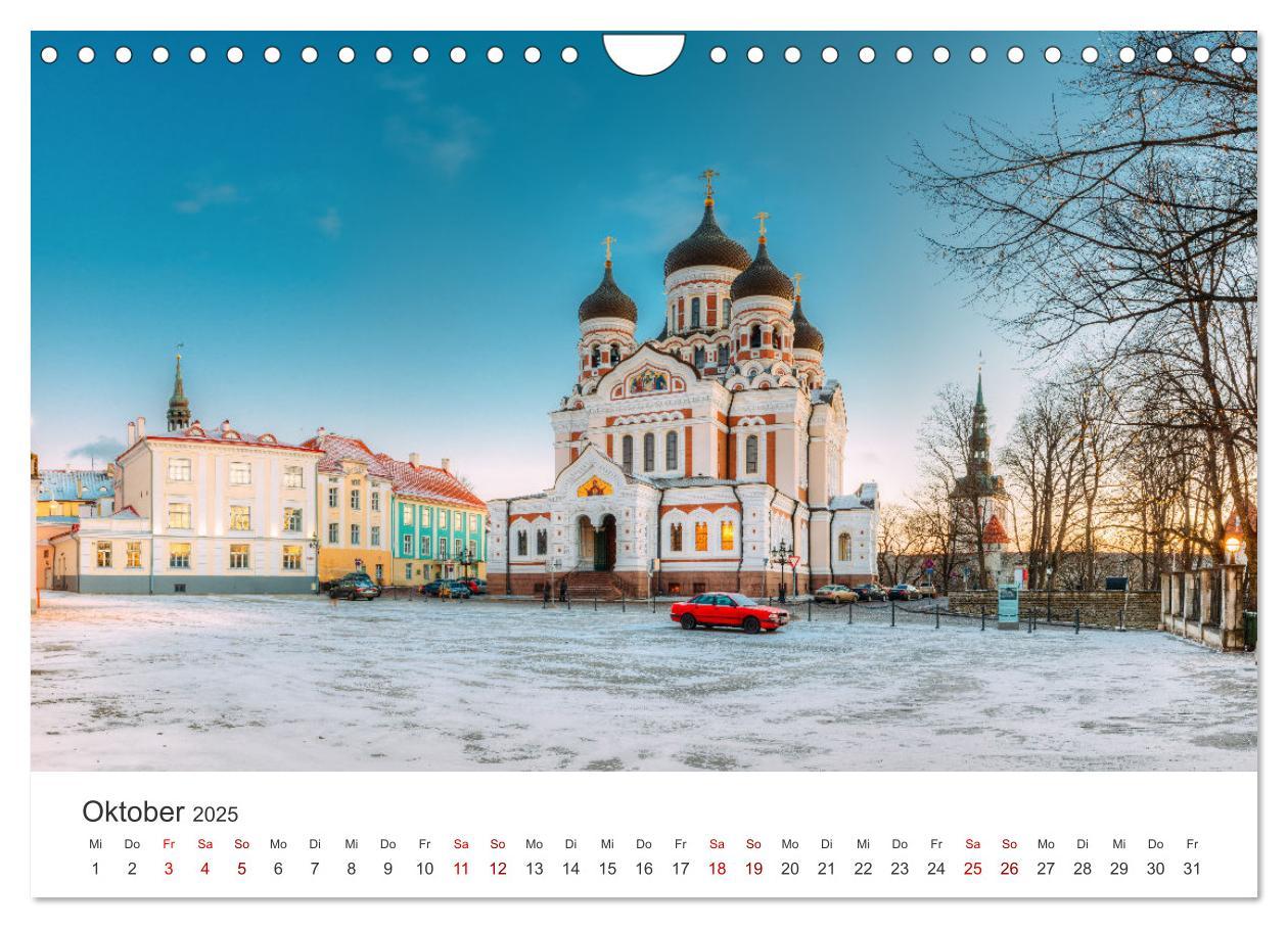 Bild: 9783383986741 | Tallinn - Eine Reise in die Hauptstadt Estlands. (Wandkalender 2025...