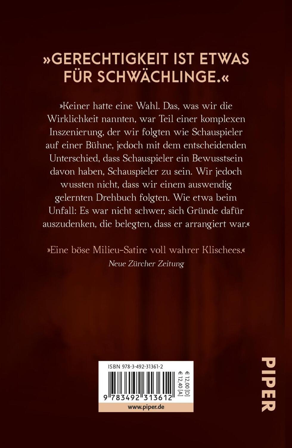 Rückseite: 9783492313612 | Vom Geist der Gesetze | Roman | Georg M. Oswald | Taschenbuch | 2020