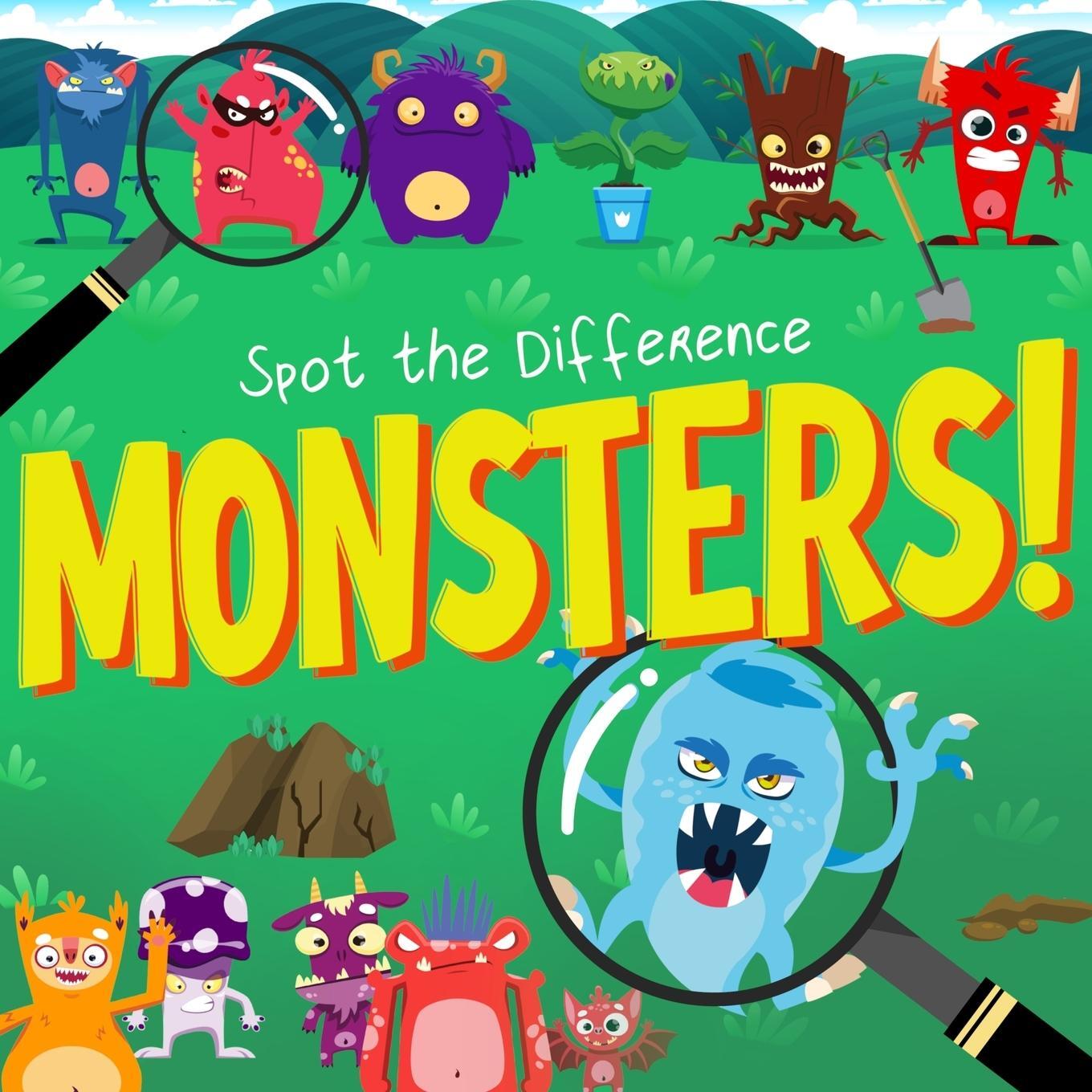 Cover: 9781914047459 | Spot the Difference - Monsters! | Webber Books | Taschenbuch | 2023
