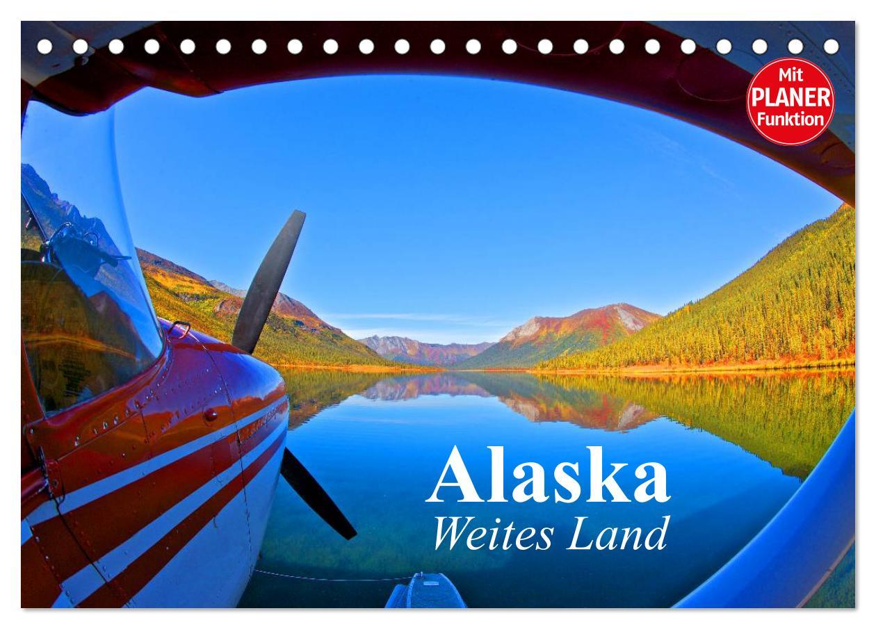 Cover: 9783435522293 | Alaska - Weites Land (Tischkalender 2025 DIN A5 quer), CALVENDO...