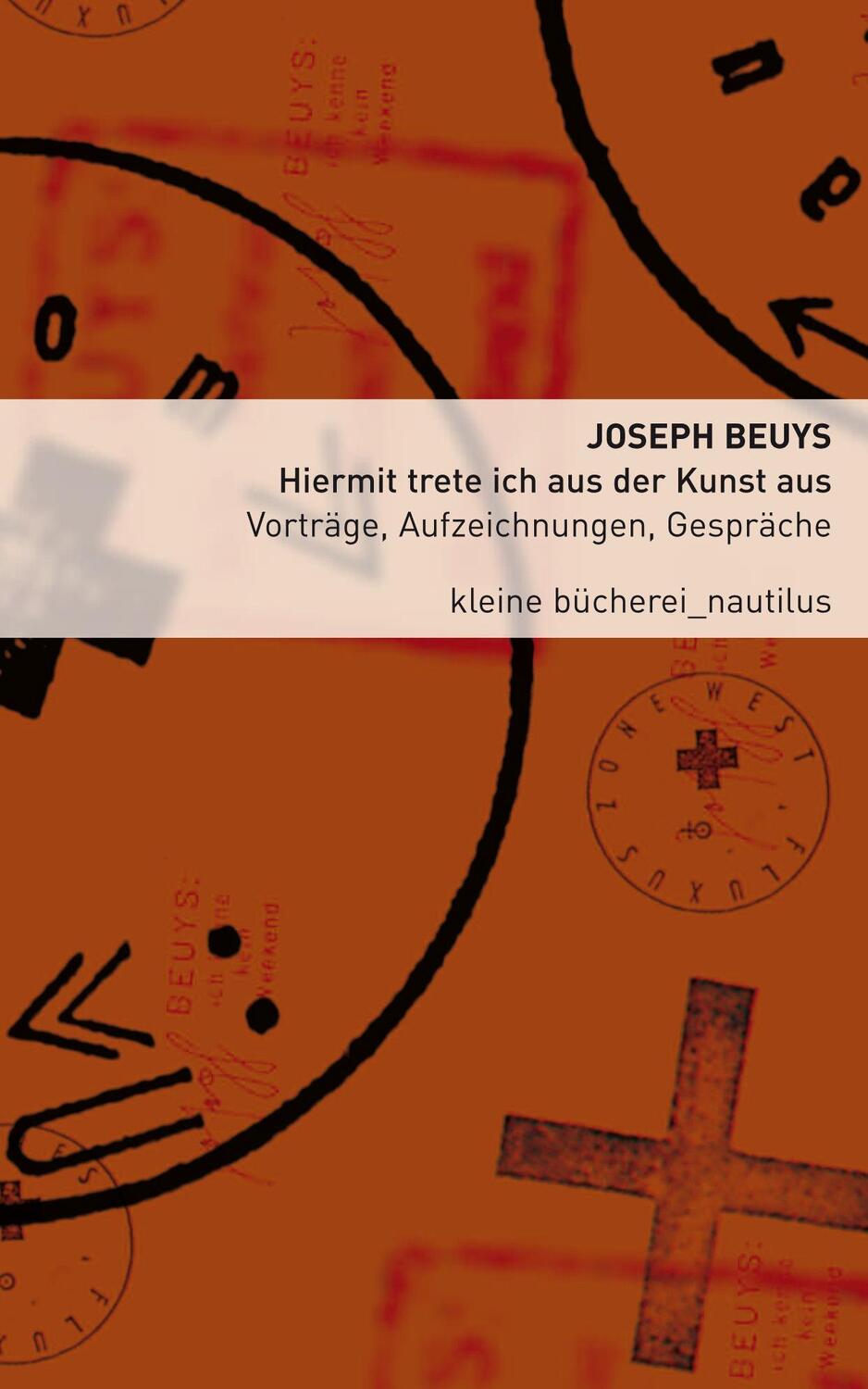 Cover: 9783960542599 | Hiermit trete ich aus der Kunst aus | Joseph Beuys | Taschenbuch