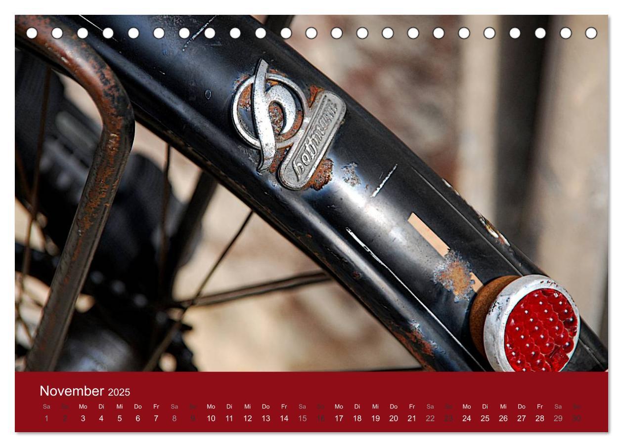 Bild: 9783435669028 | Das Fahrrad 2025 (Tischkalender 2025 DIN A5 quer), CALVENDO...