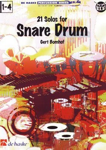 Cover: 9789073252288 | 21 Solos for Snare Drum | Gert Bomhof | De Haske Percussion Series