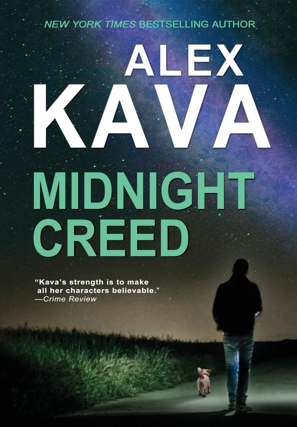 Cover: 9798985251319 | MIDNIGHT CREED | (Book 8 Ryder Creed K-9 Mystery Series) | Alex Kava