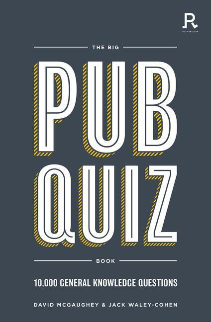 Cover: 9781913602277 | The Big Pub Quiz Book | 10,000 general knowledge questions | Buch