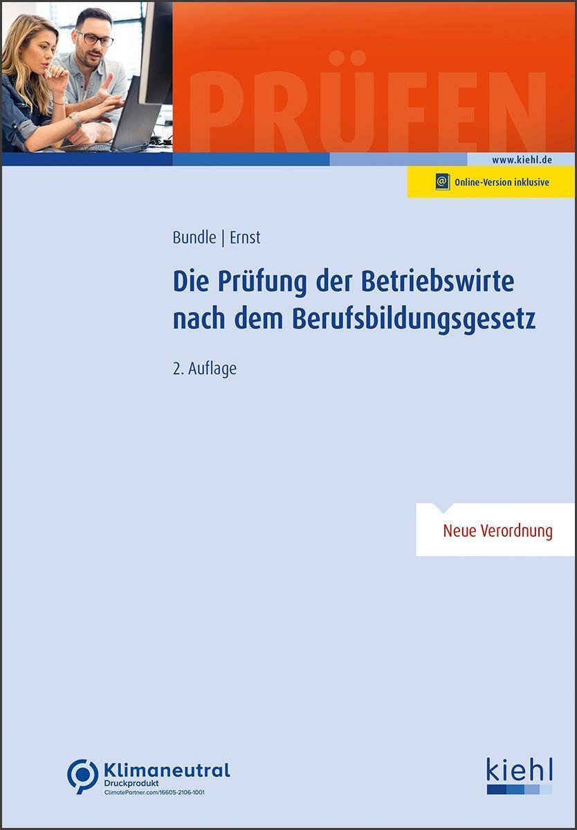 Cover: 9783470107523 | Die Prüfung der Betriebswirte nach dem Berufsbildungsgesetz | Bundle