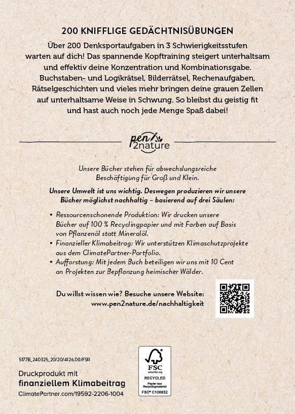 Rückseite: 9783987641268 | Denksport | Knobelspaß mit Logikrätseln &amp; Co. | Taschenbuch | 208 S.