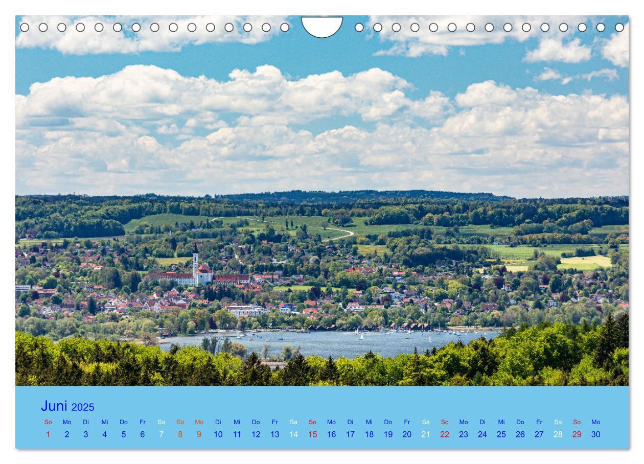 Bild: 9783435035106 | Ammersee-Ansichten (Wandkalender 2025 DIN A4 quer), CALVENDO...