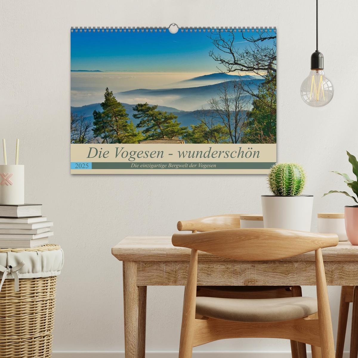 Bild: 9783383818462 | Vogesen - wunderschön (Wandkalender 2025 DIN A3 quer), CALVENDO...