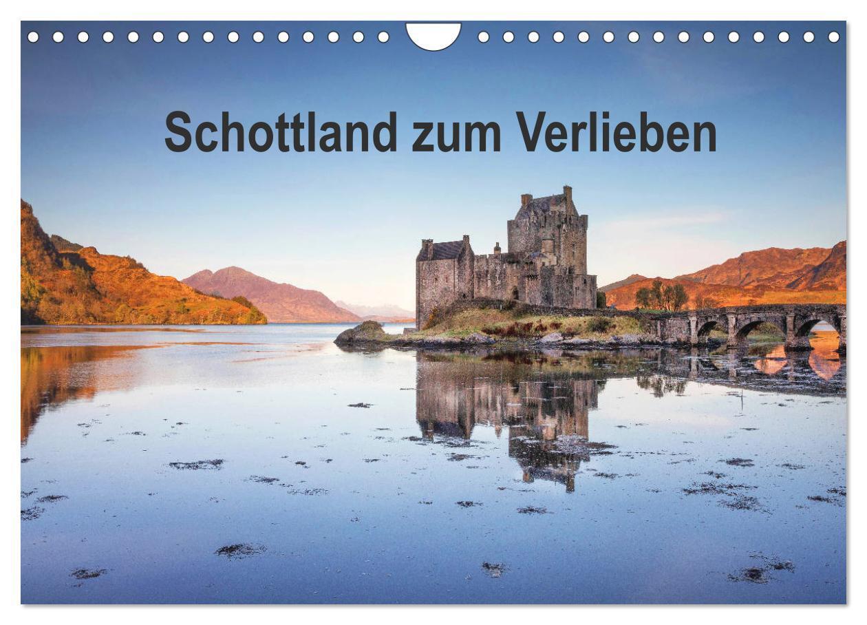 Cover: 9783675580206 | Schottland zum Verlieben (Wandkalender 2024 DIN A4 quer), CALVENDO...
