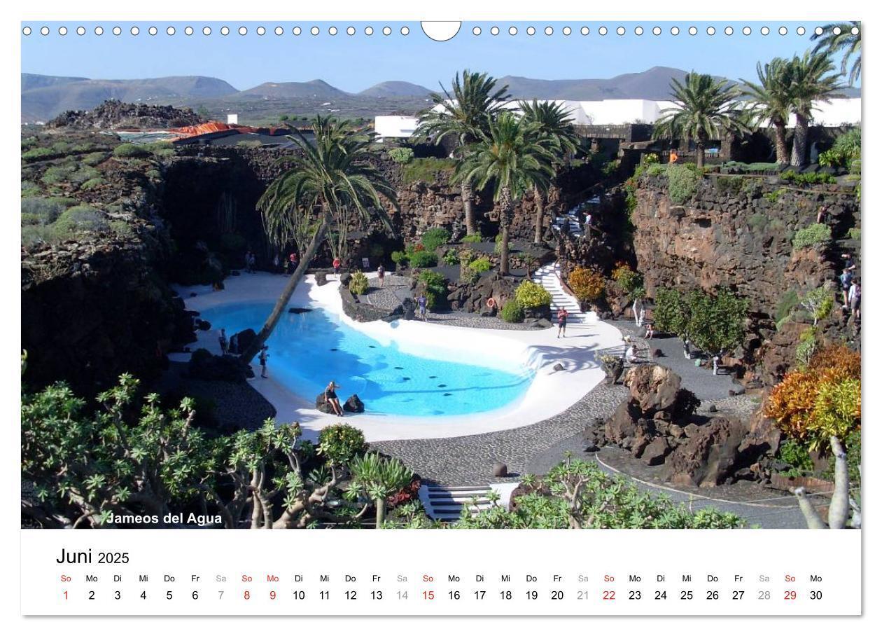 Bild: 9783435764938 | Die Canarischen Inseln - Lanzarote (Wandkalender 2025 DIN A3 quer),...