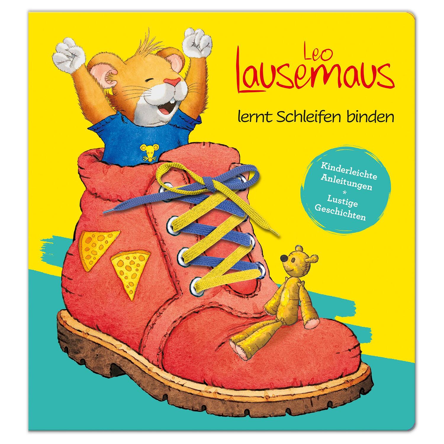 Cover: 9783963473364 | Leo Lausemaus lernt Schleifen binden - Kinderleichte Anleitungen...