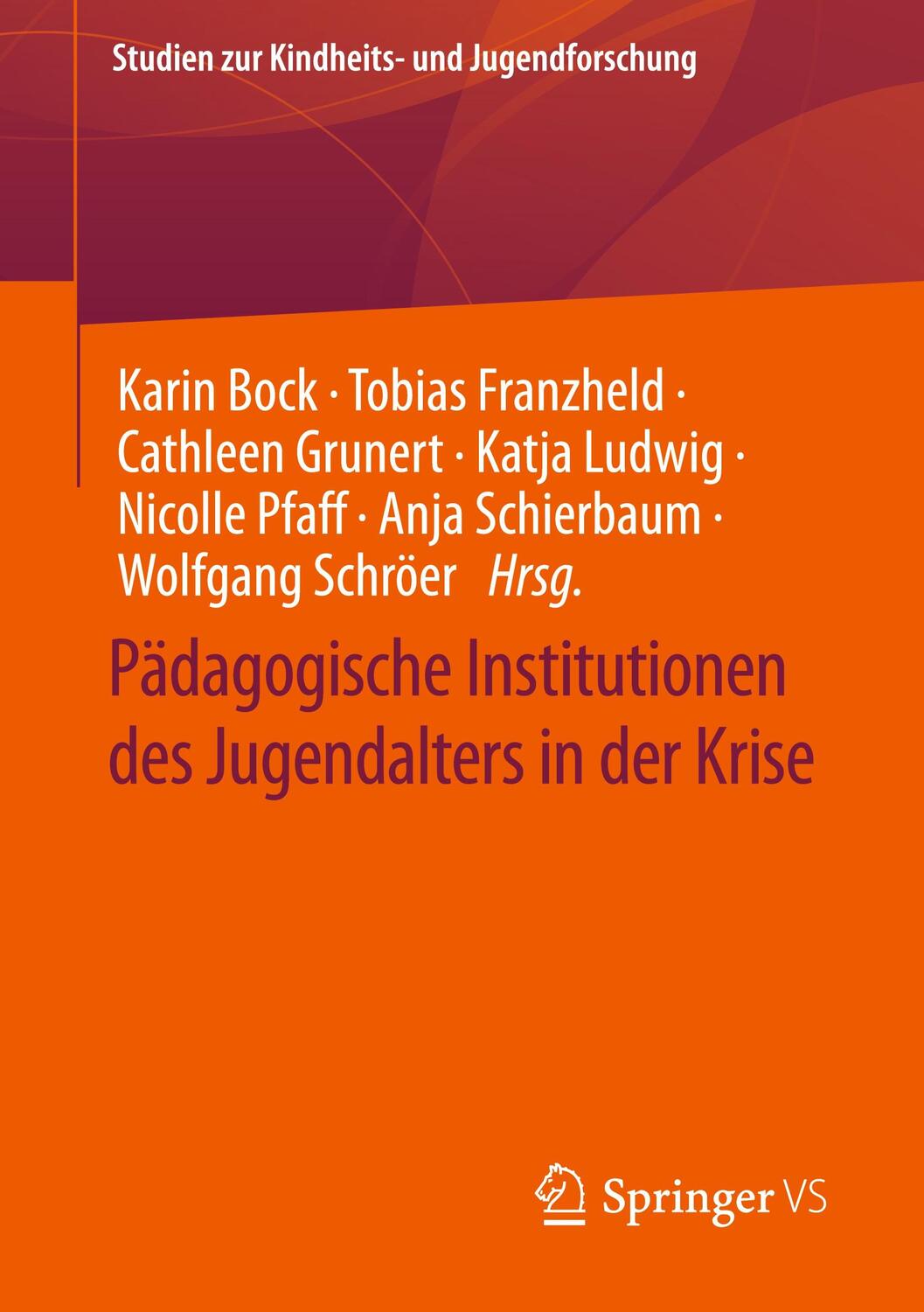Cover: 9783658436018 | Pädagogische Institutionen des Jugendalters in der Krise | Taschenbuch