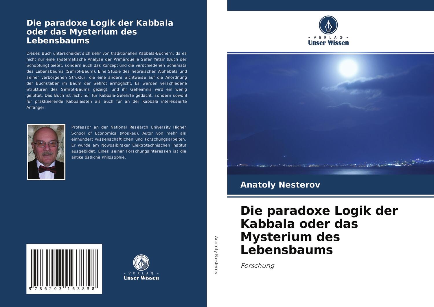 Cover: 9786203163858 | Die paradoxe Logik der Kabbala oder das Mysterium des Lebensbaums