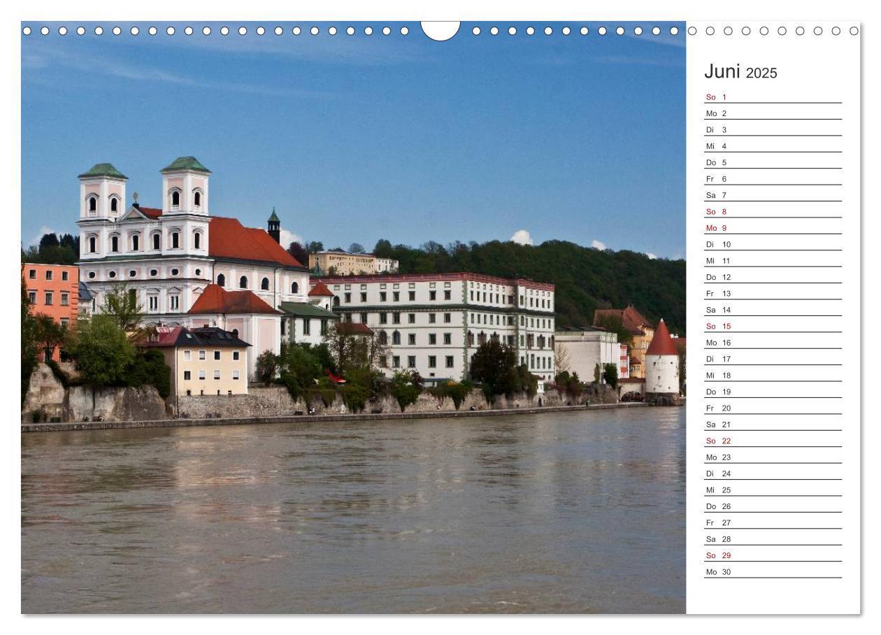 Bild: 9783435516865 | Pittoreskes Passau (Wandkalender 2025 DIN A3 quer), CALVENDO...