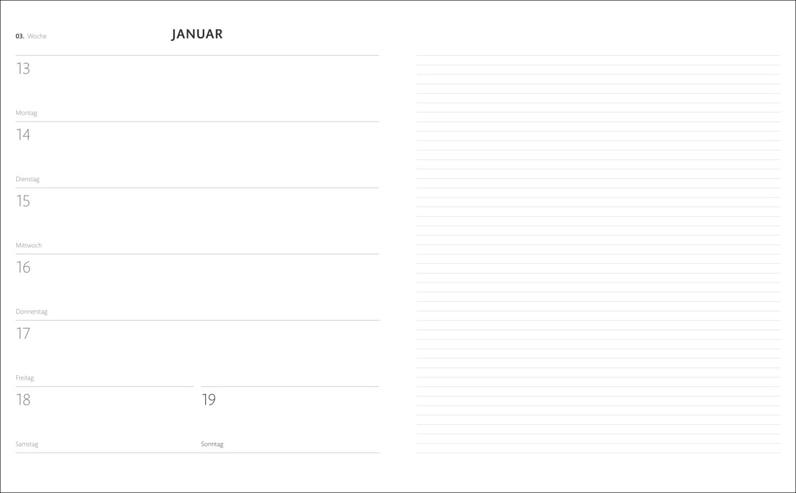 Bild: 9783756408115 | Kombitimer schwarz groß 2025 | Kalender | 160 S. | Deutsch | 2025