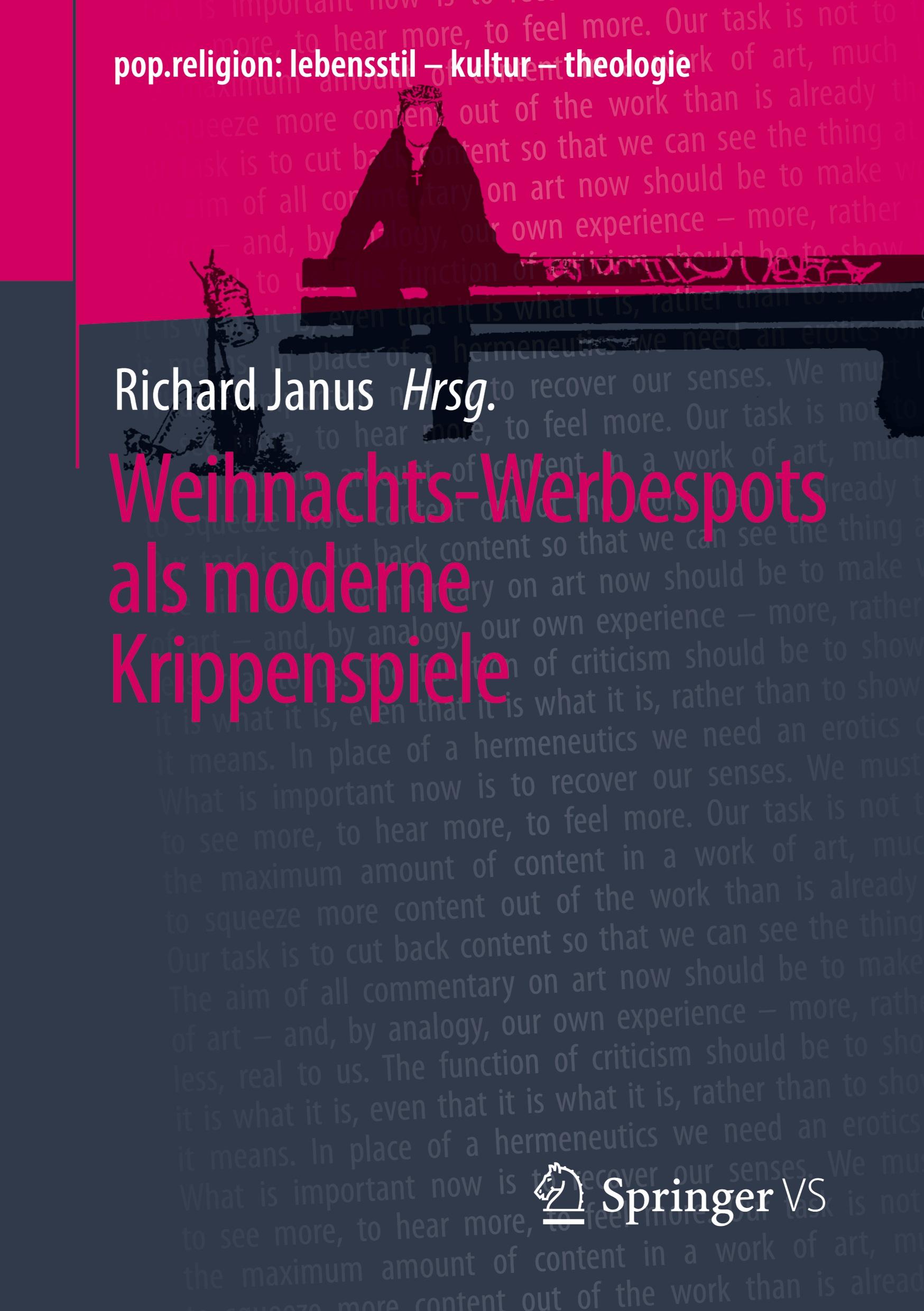 Cover: 9783658453039 | Weihnachts-Werbespots als moderne Krippenspiele | Richard Janus | Buch