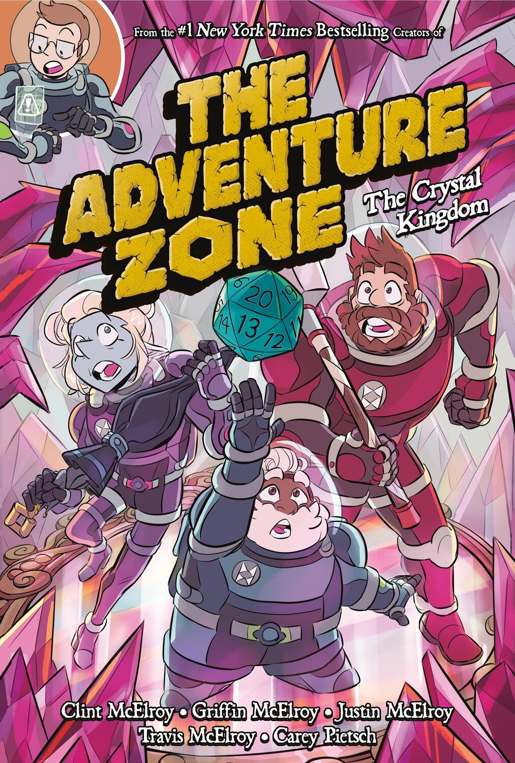 Cover: 9781250232656 | The Adventure Zone 04: The Crystal Kingdom | Clint McElroy (u. a.)