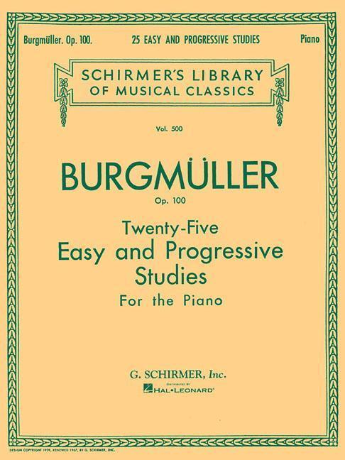 Cover: 73999553307 | Twenty-Five Easy and Progressive Studies for the Piano, Op. 100 | Buch