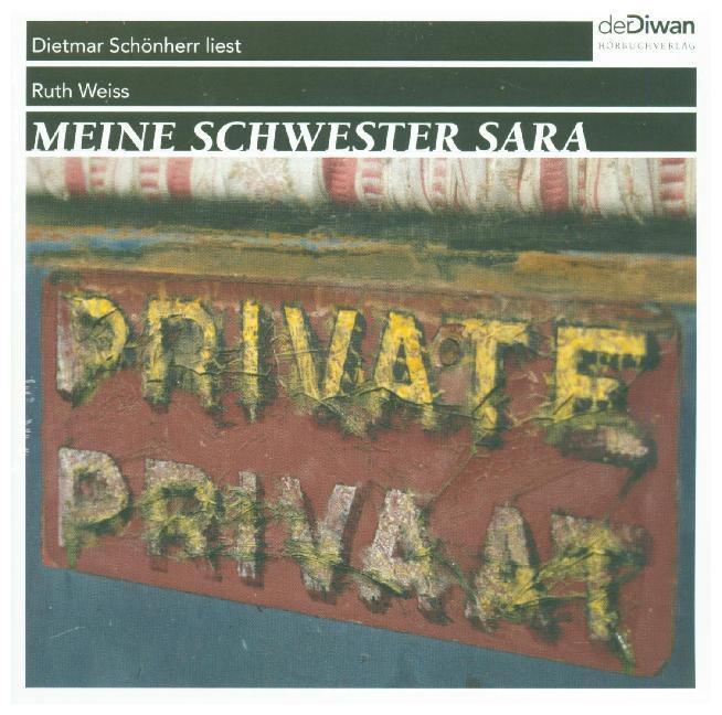 Cover: 9783941009196 | Meine Schwester Sara, 8 Audio-CDs | Dietmar Schönherr liest | Weiss