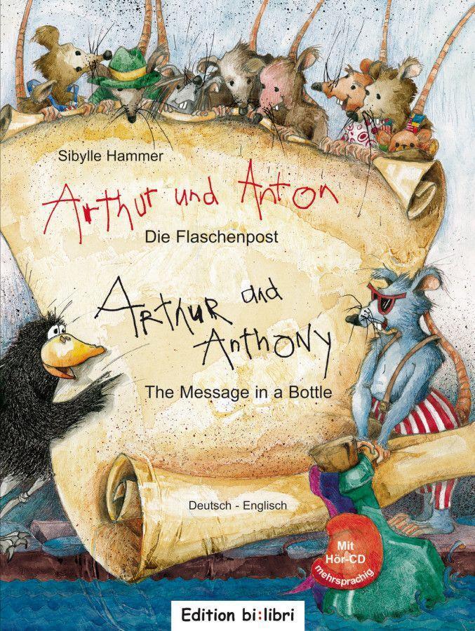 Cover: 9783194995956 | Arthur und Anton: Die Flaschenpost. Deutsch-Englisch | Kinderbuch