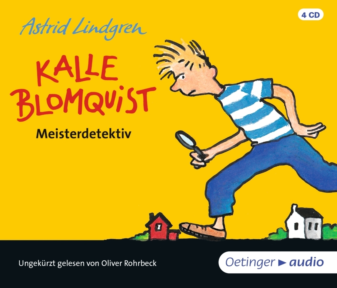 Cover: 9783837310504 | Kalle Blomquist 1. Meisterdetektiv, 4 Audio-CD | Astrid Lindgren | CD