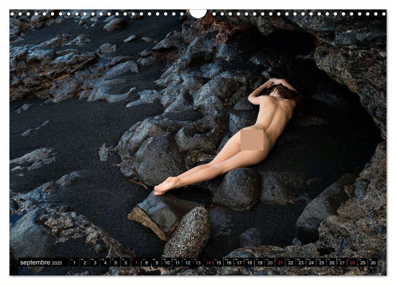 Bild: 9781325993611 | Ibiza et Lanzarote - Les paysages et le nu (Calendrier mural 2025...