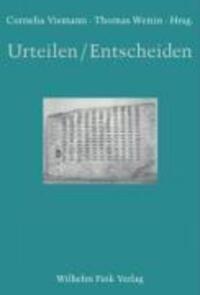 Cover: 9783770541751 | Urteilen/Entscheiden | Literatur und Recht 3 | Taschenbuch | 295 S.